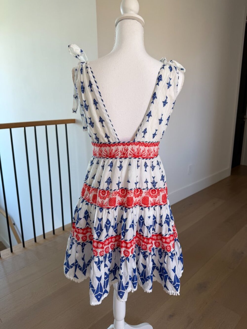 Farm Rio cotton summer mini dress print - Picture 7 of 7